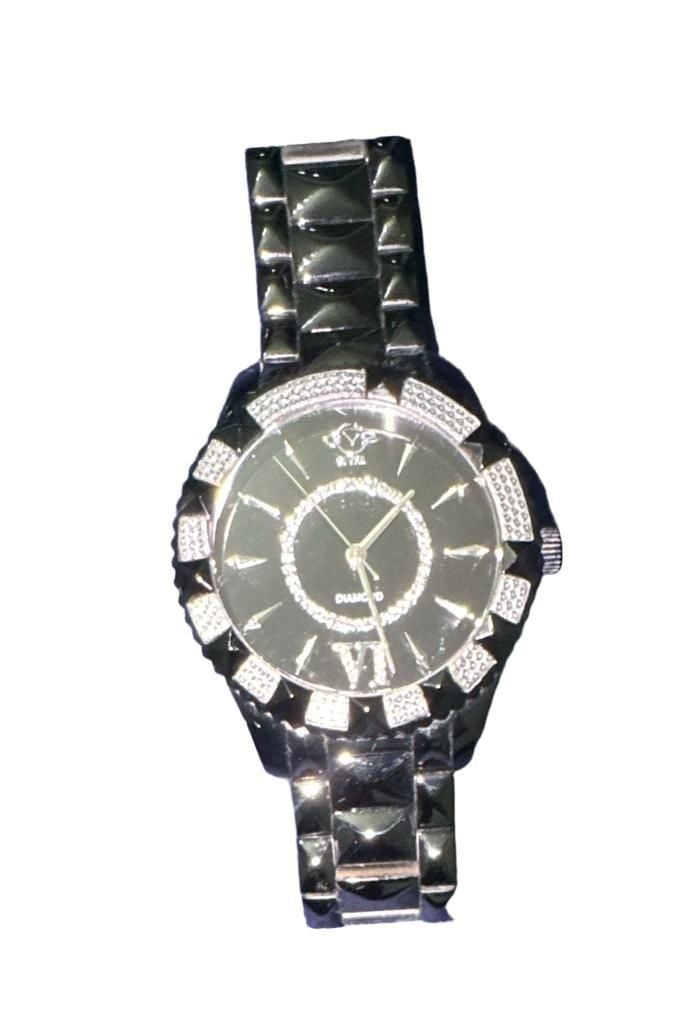 Gevril GV2 Venice Diamond Watch 39mm Black Dial Stainless Steel Bracelet 3