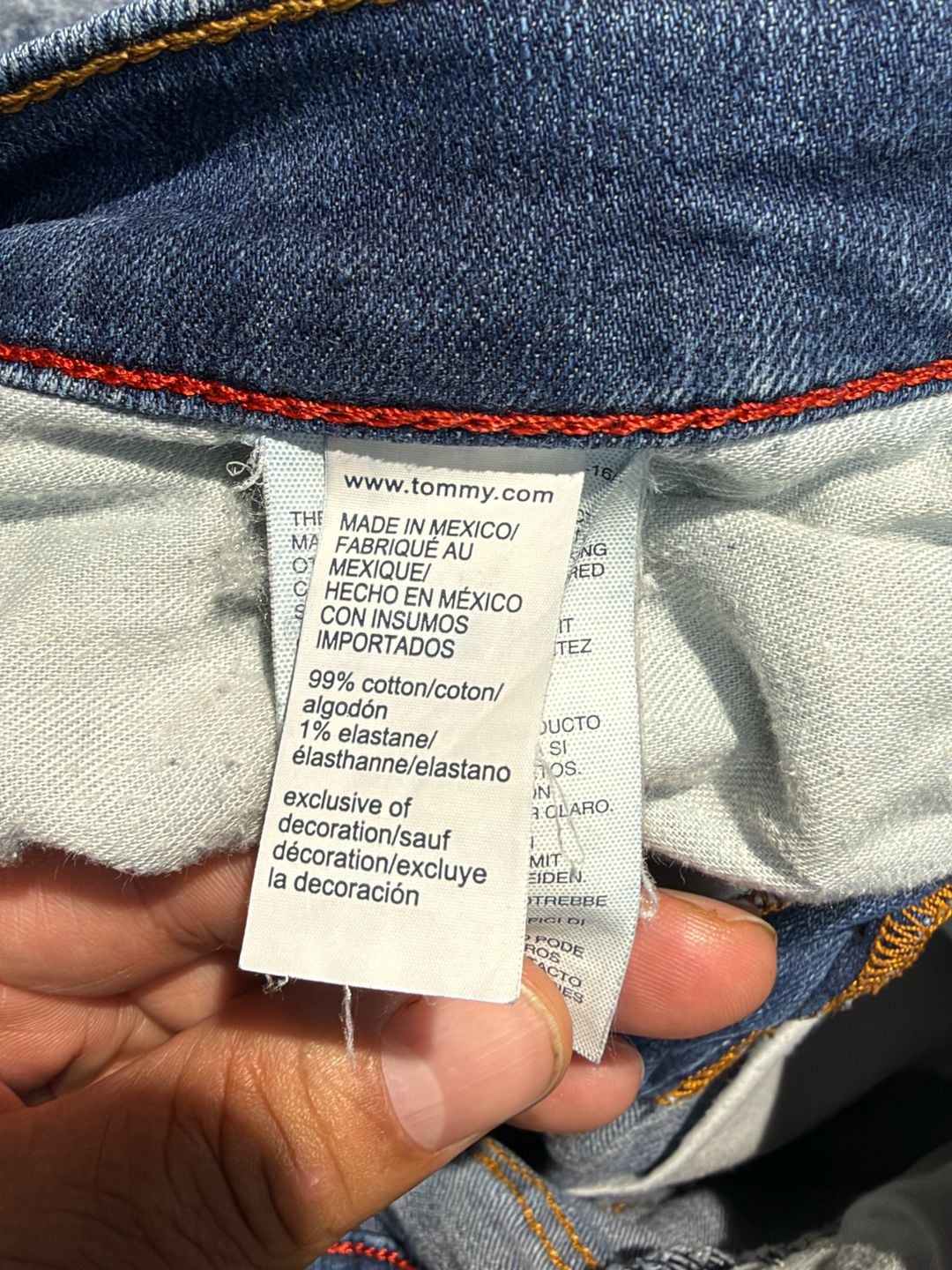 Tommy Hilfiger Denim Jeans Blue Wash 8