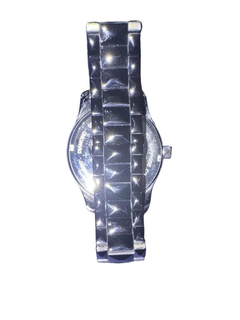 Gevril GV2 Venice Diamond Watch 39mm Black Dial Stainless Steel Bracelet 4