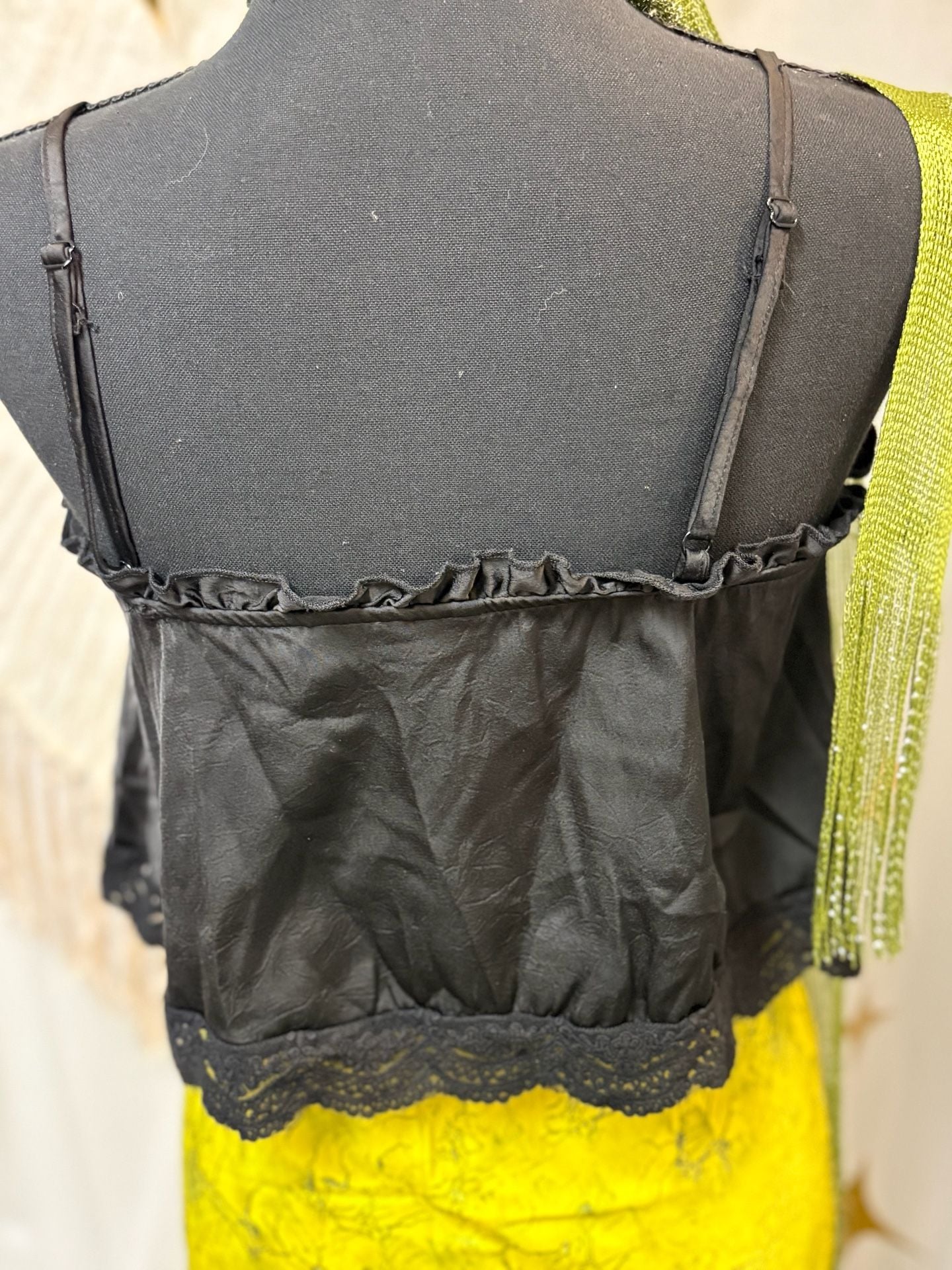 And Now This Camisole Size XS Black Lace Babydoll Cami Top 5