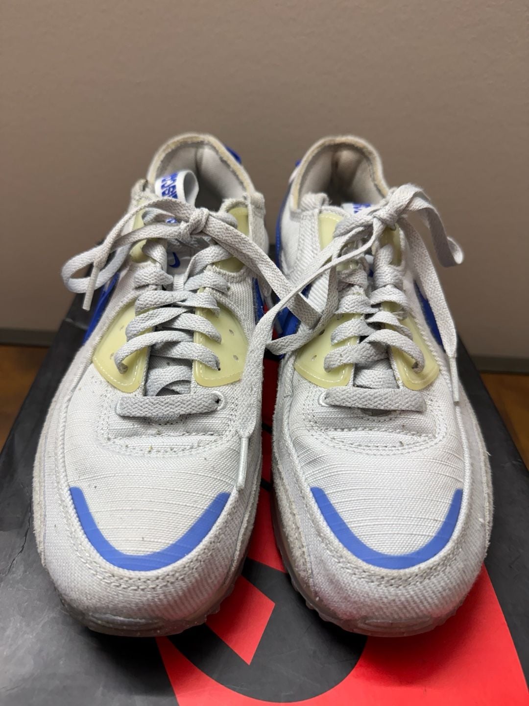 Nike Air Max Terrascape 90 Pure Platinum Hyper Royal 3