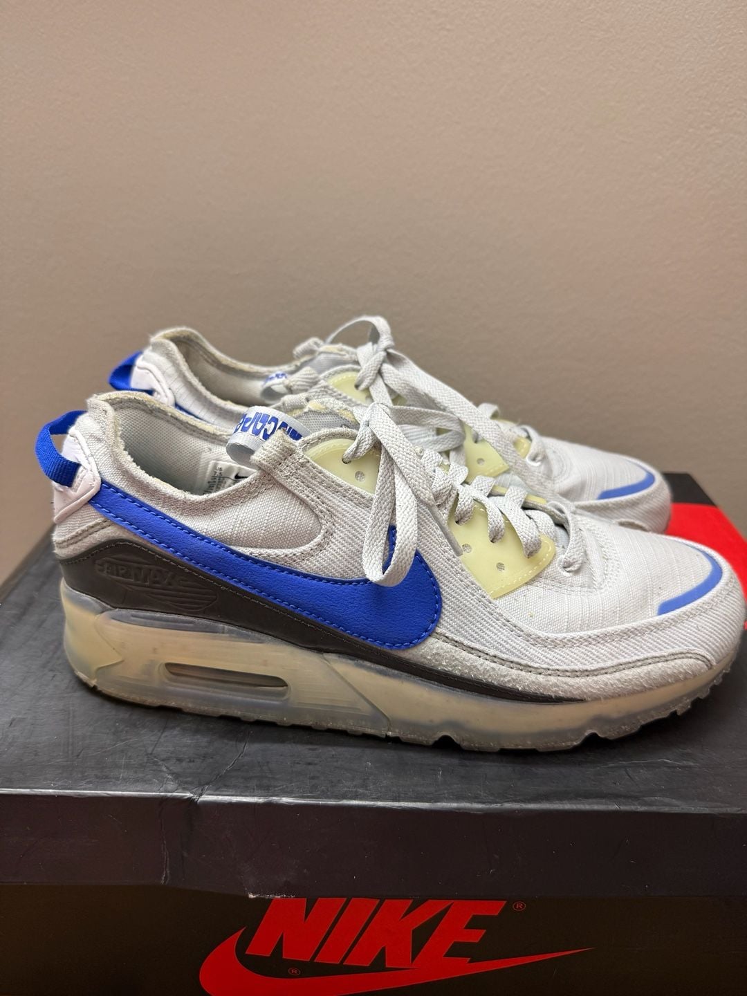 Nike Air Max Terrascape 90 Pure Platinum Hyper Royal 4