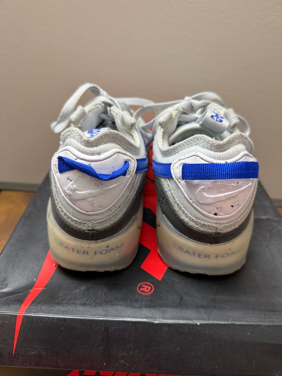 Nike Air Max Terrascape 90 Pure Platinum Hyper Royal 5