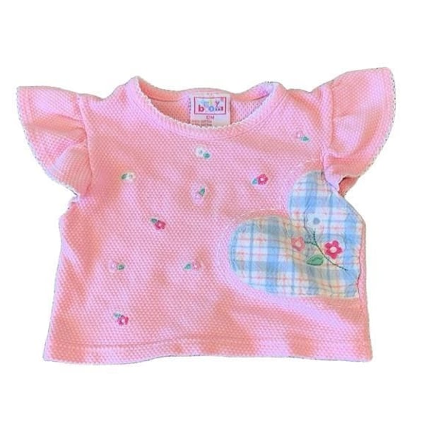 Girls top size 12 Months 100% Cotton
