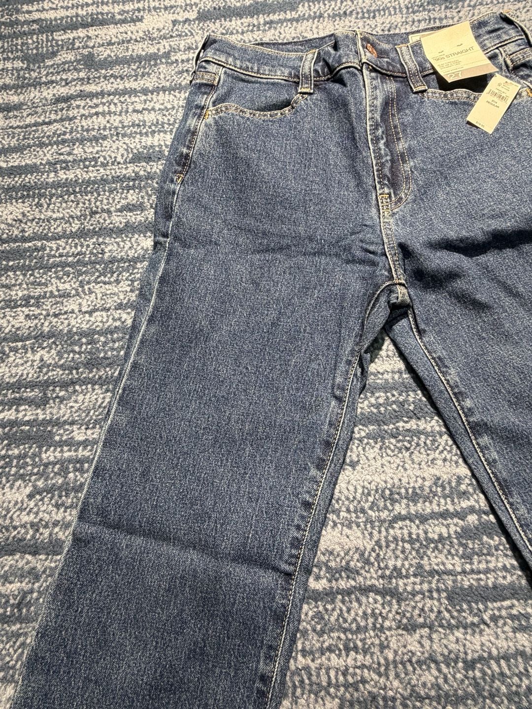 Gap High Rise 90s Straight Jeans Size 27/4 Regular Blue Denim 4
