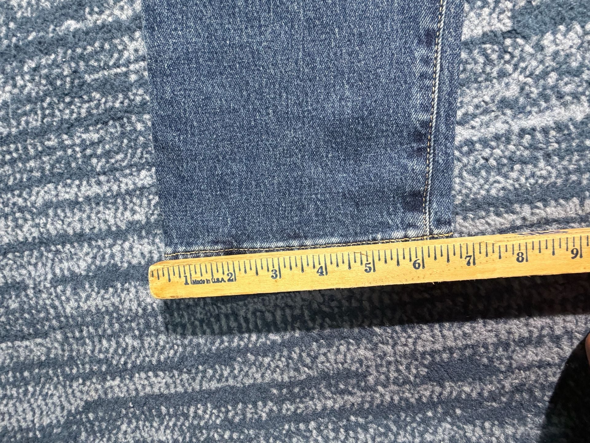 Gap High Rise 90s Straight Jeans Size 27/4 Regular Blue Denim 11