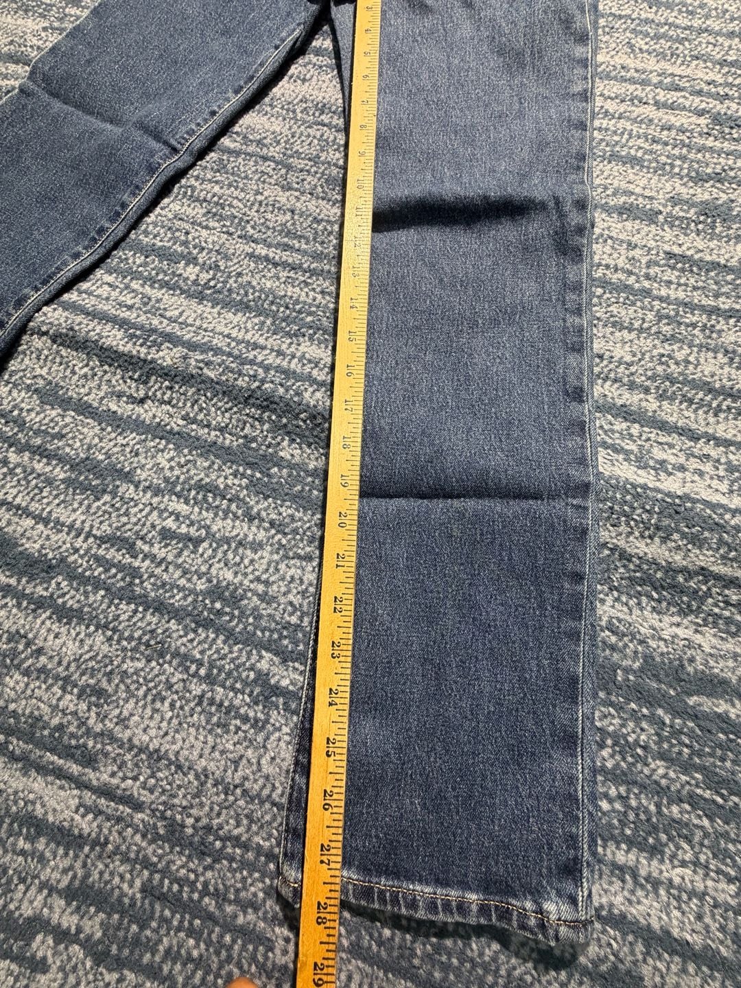 Gap High Rise 90s Straight Jeans Size 27/4 Regular Blue Denim 12
