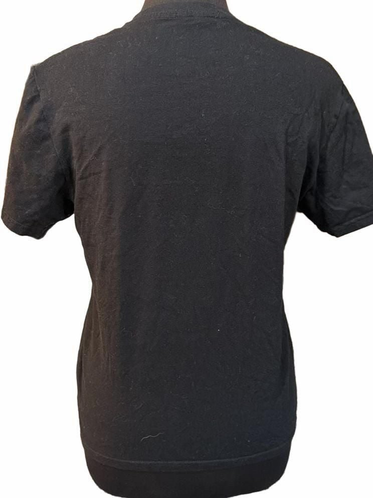 Lanvin Paris Logo T-Shirt Size M Black Cotton 4