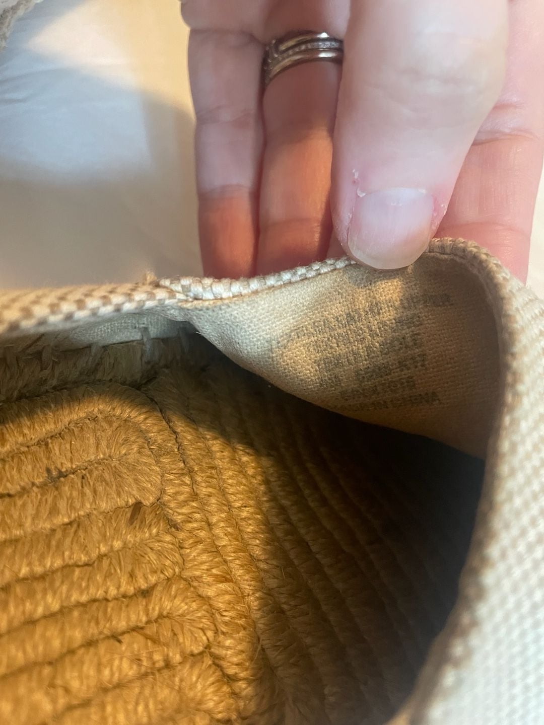 Tory Burch Tan Beige Woven Canvas Espadrille Flats 4