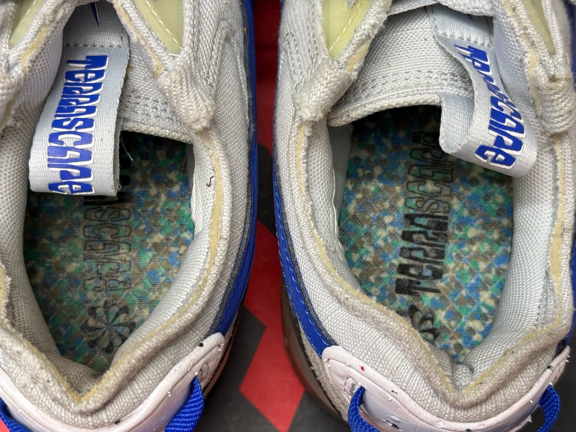 Nike Air Max Terrascape 90 Pure Platinum Hyper Royal 6