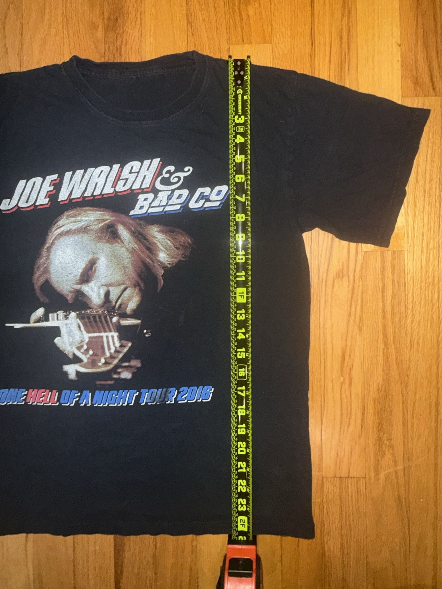 Joe Walsh And Bad Co Glenn Frey Tribute 2016 Concert T-Shirt 6