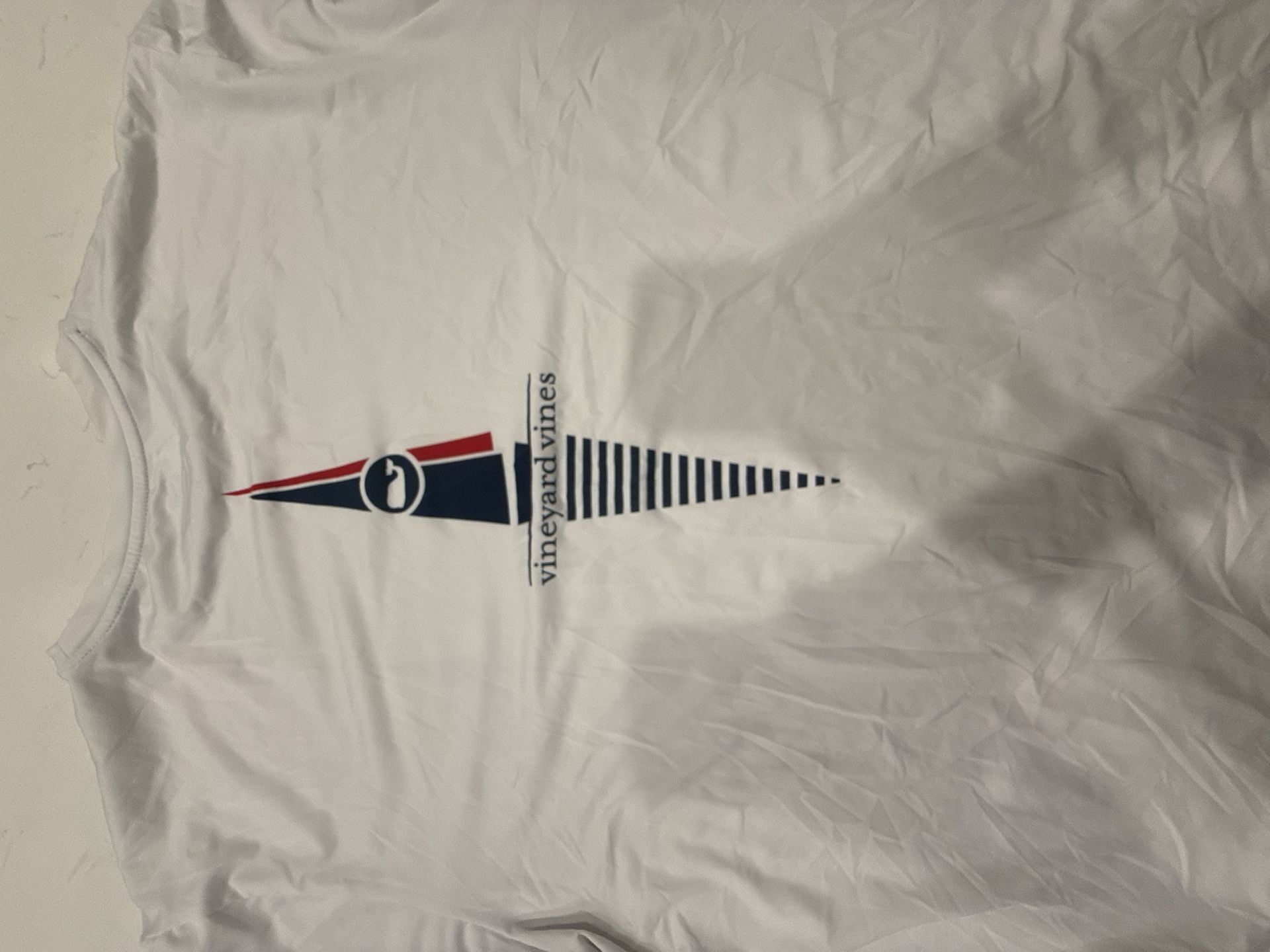 Vineyard Vines Long Sleeve Harbor Performance Tee Size XL White 7