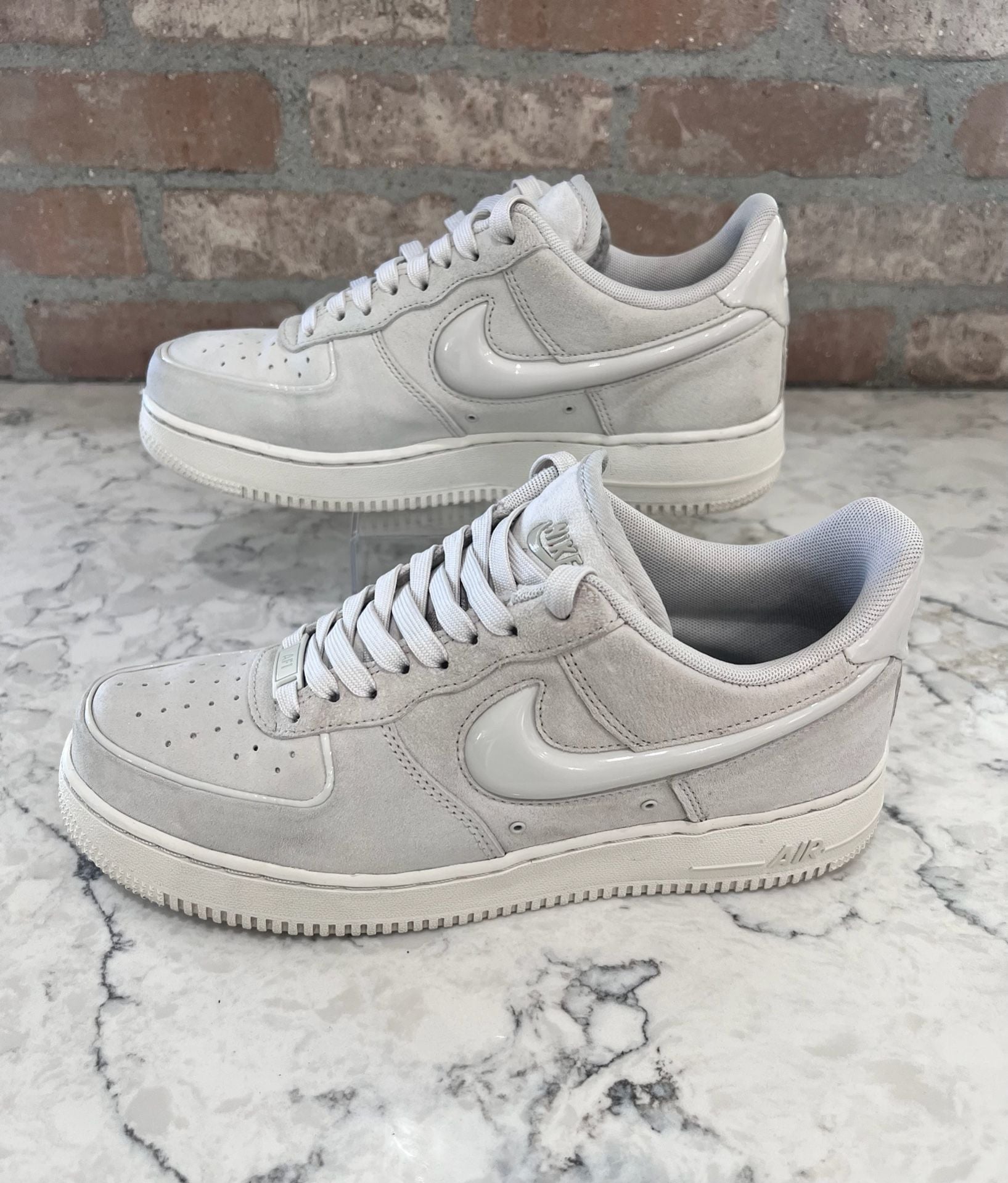 Nike Air Force 1 ‘07 Size 9.5 Woman Light Bone/ white 2