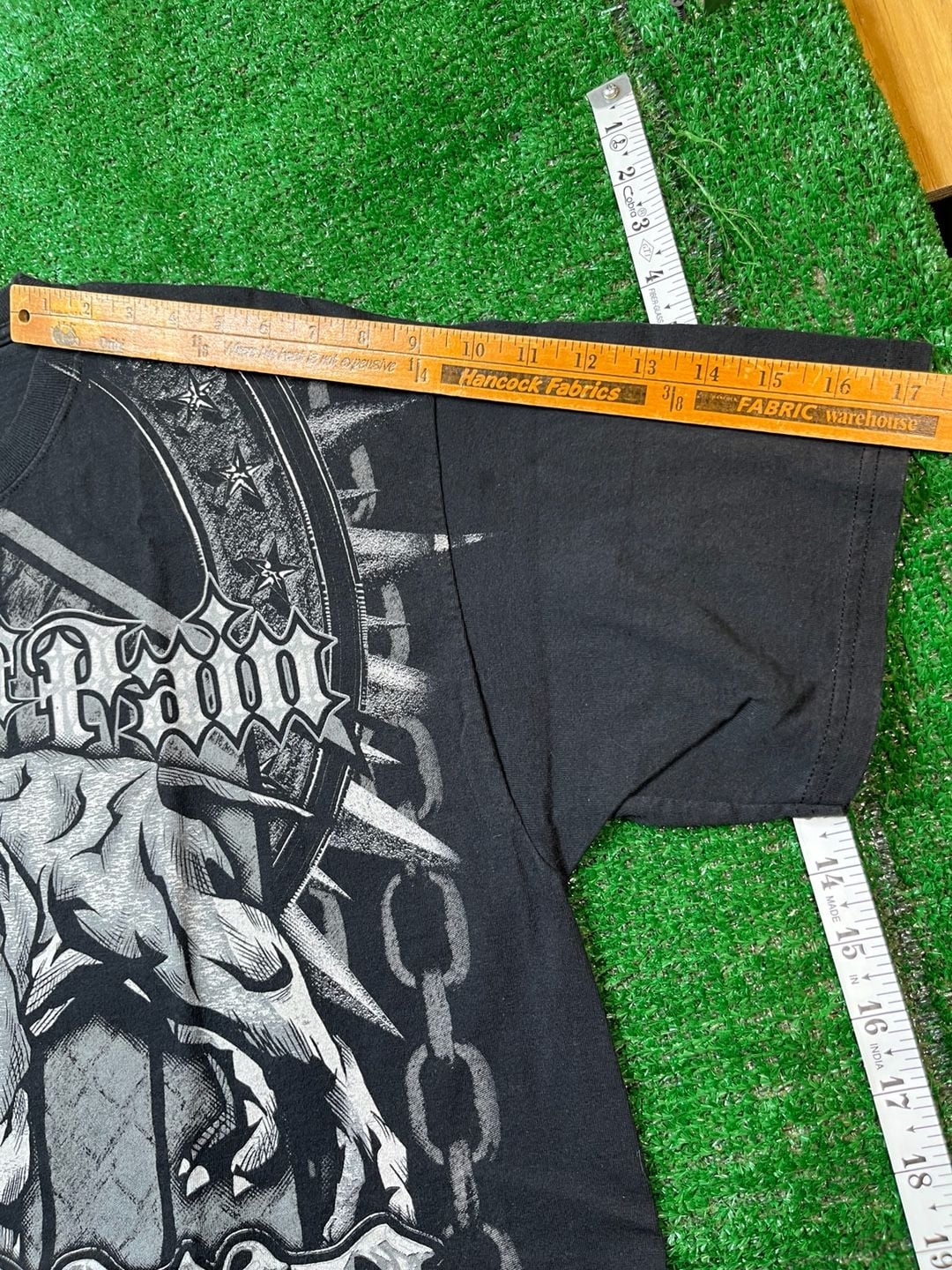 Vintage House of Pain Soldier Pitbull Graphic T-Shirt Y2K Black XXL 8