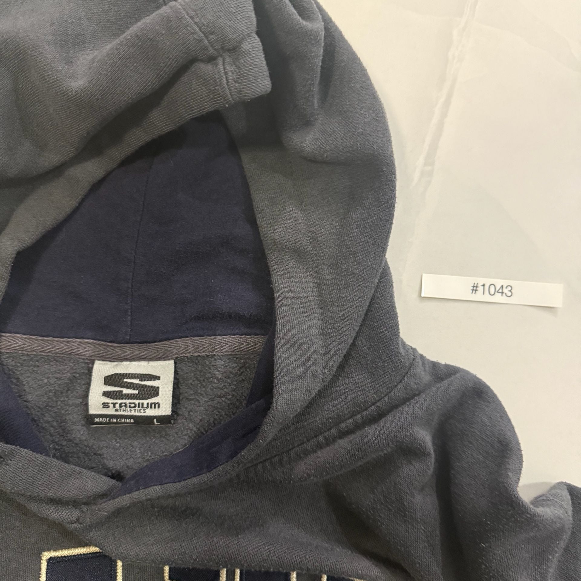 Stadium Athletics Navy Hoodie Size L Annapolis 5