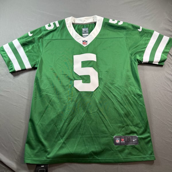 Nike New York Jets Garrett Wilson #5 On Field NFL Green Jersey Men’s M