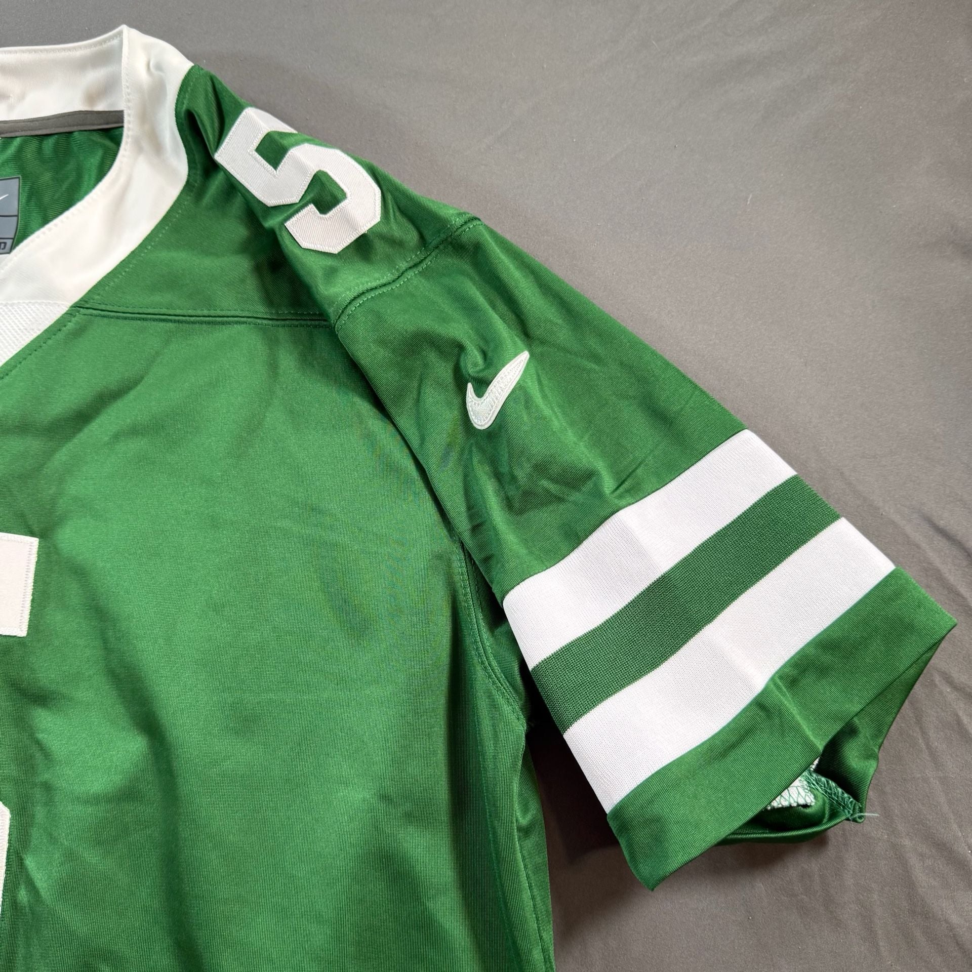 Nike New York Jets Garrett Wilson #5 On Field NFL Green Jersey Men’s M 5