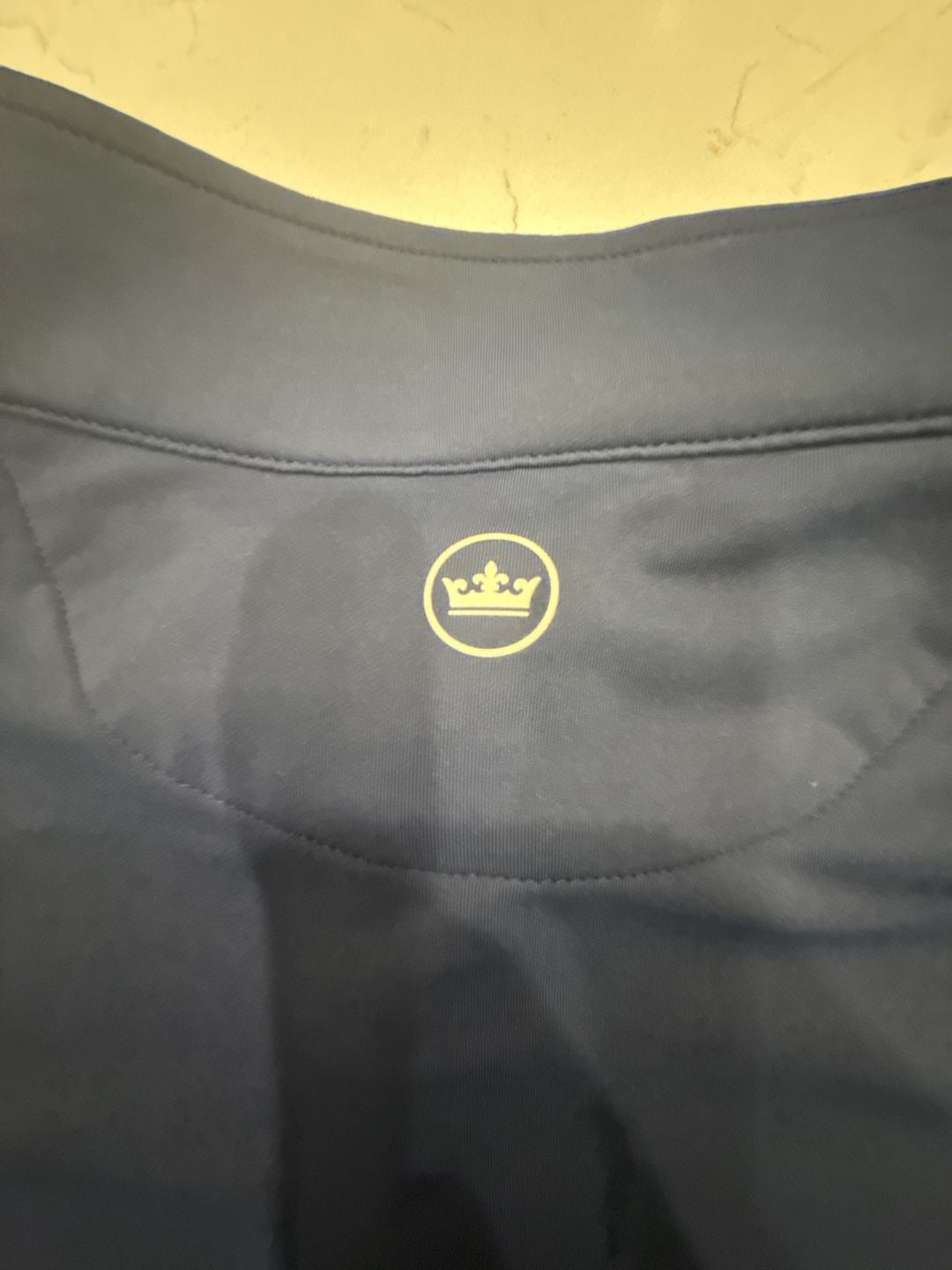 Peter Millar Galway Performance Quarter-Zip Vest Size XXL Navy Blue 6