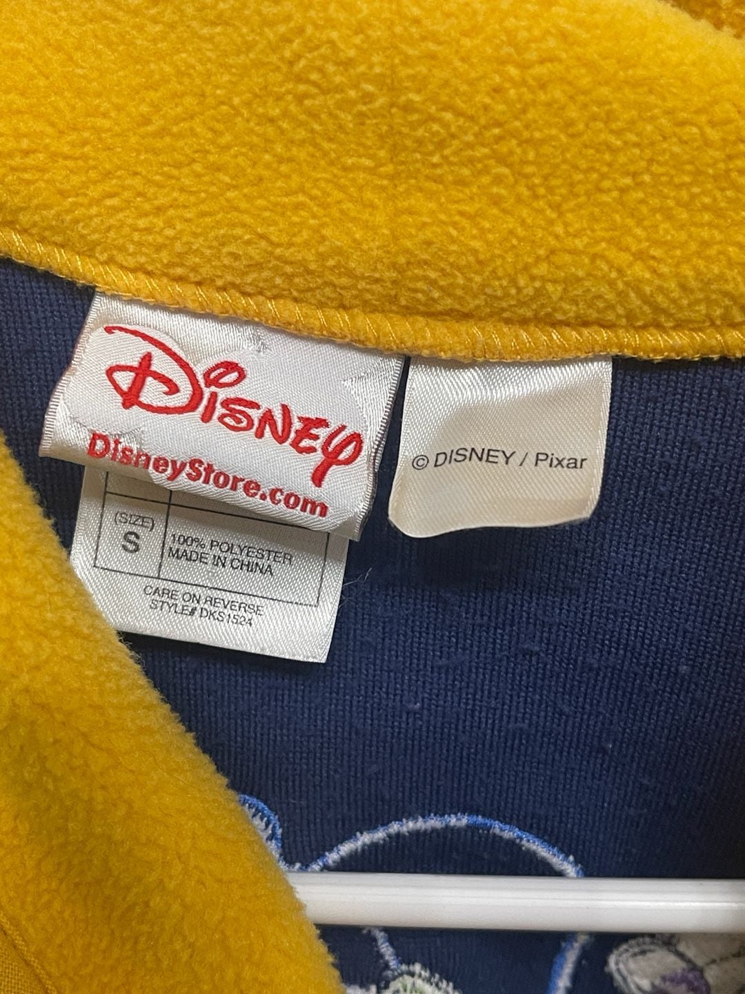 Disney Store Toy Story Buzz Lightyear Fleece Robe Size S Personalized Trace 2