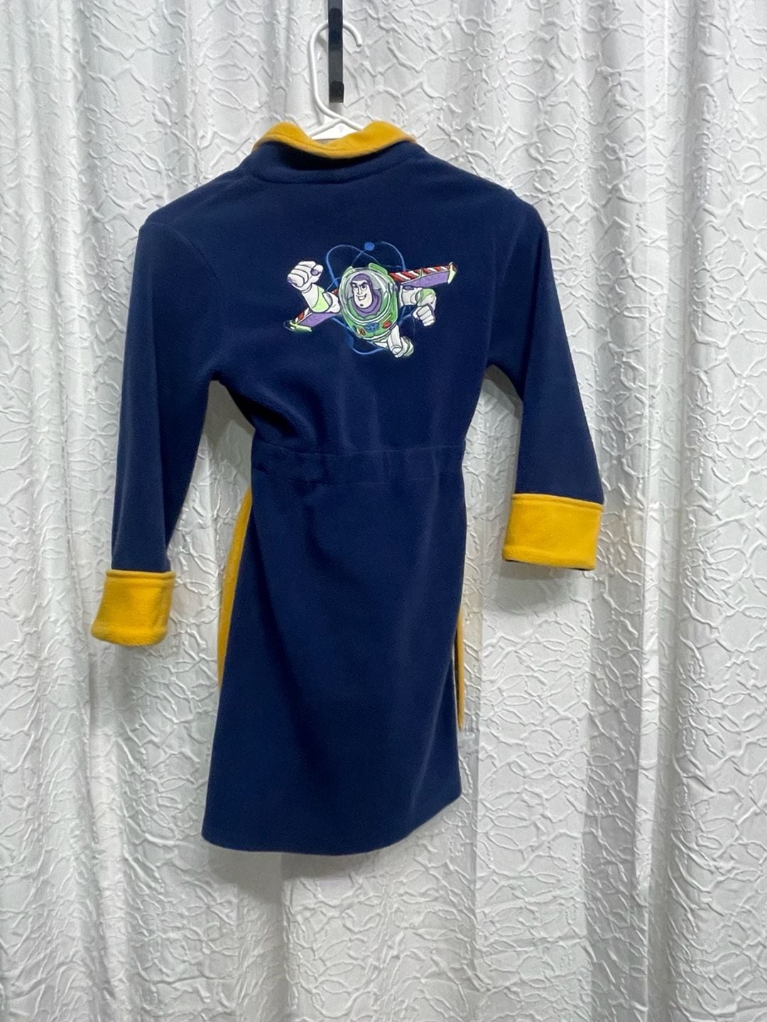 Disney Store Toy Story Buzz Lightyear Fleece Robe Size S Personalized Trace 4