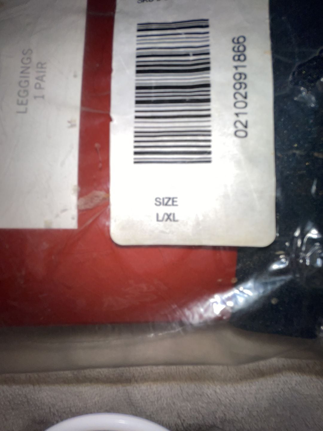 Love Your Legs Leggings Size L/XL Black 3