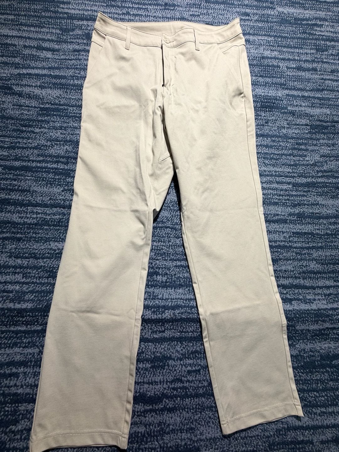 Bylt Everyday Pants Size 34 Beige Stretch Chino 4