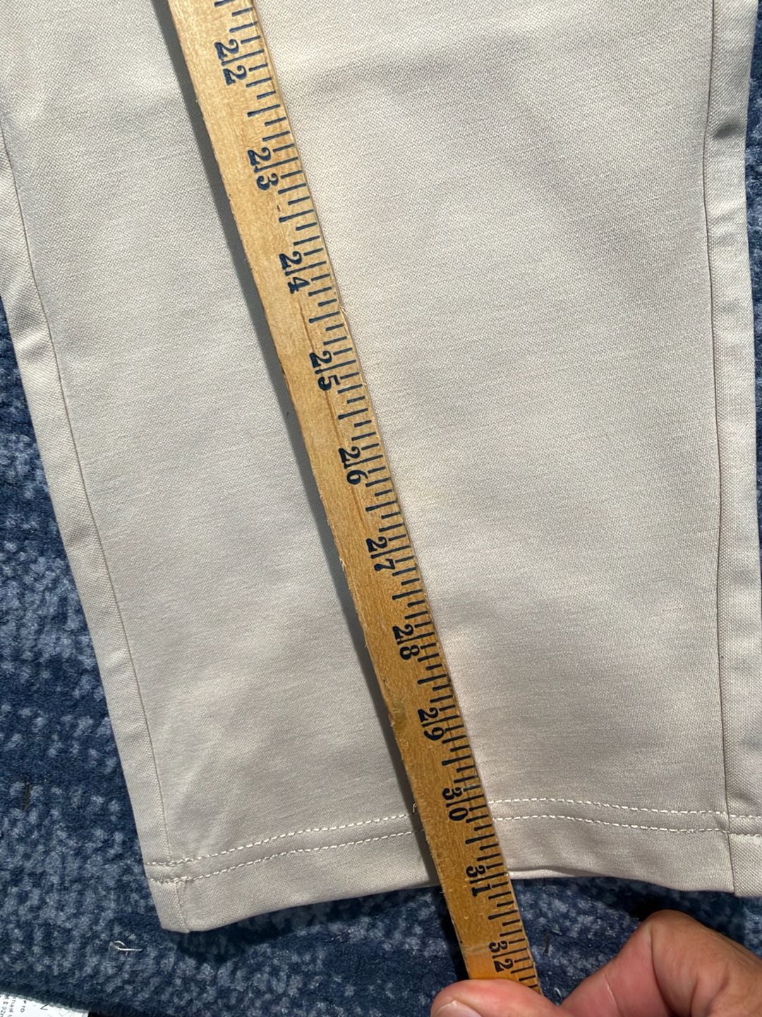 Bylt Everyday Pants Size 34 Beige Stretch Chino 22