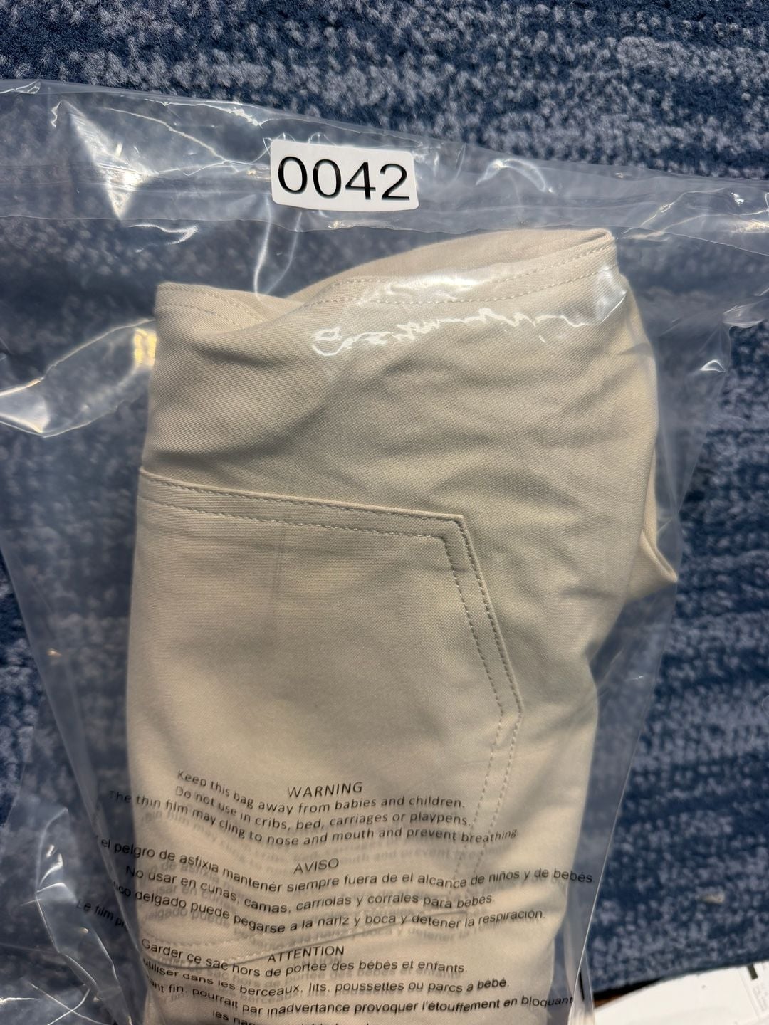 Bylt Everyday Pants Size 34 Beige Stretch Chino 25