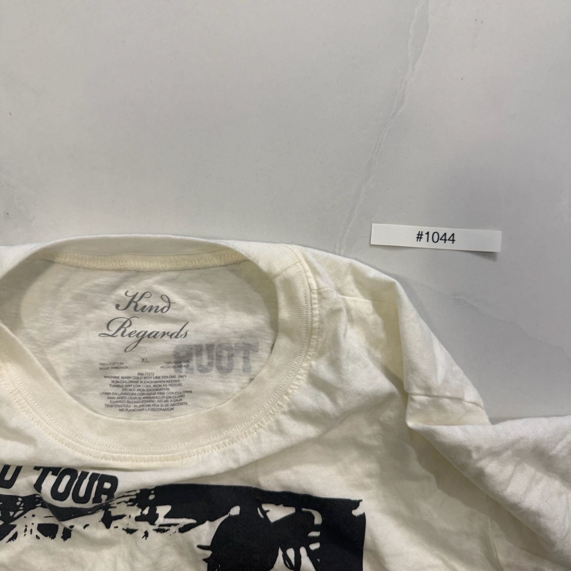 Kind Regards World Tour 1990 Concert T-Shirt 4