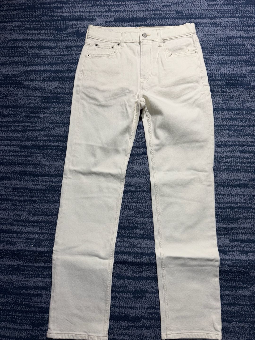 Gap Straight Jeans White 27/4 R New with Tags 4