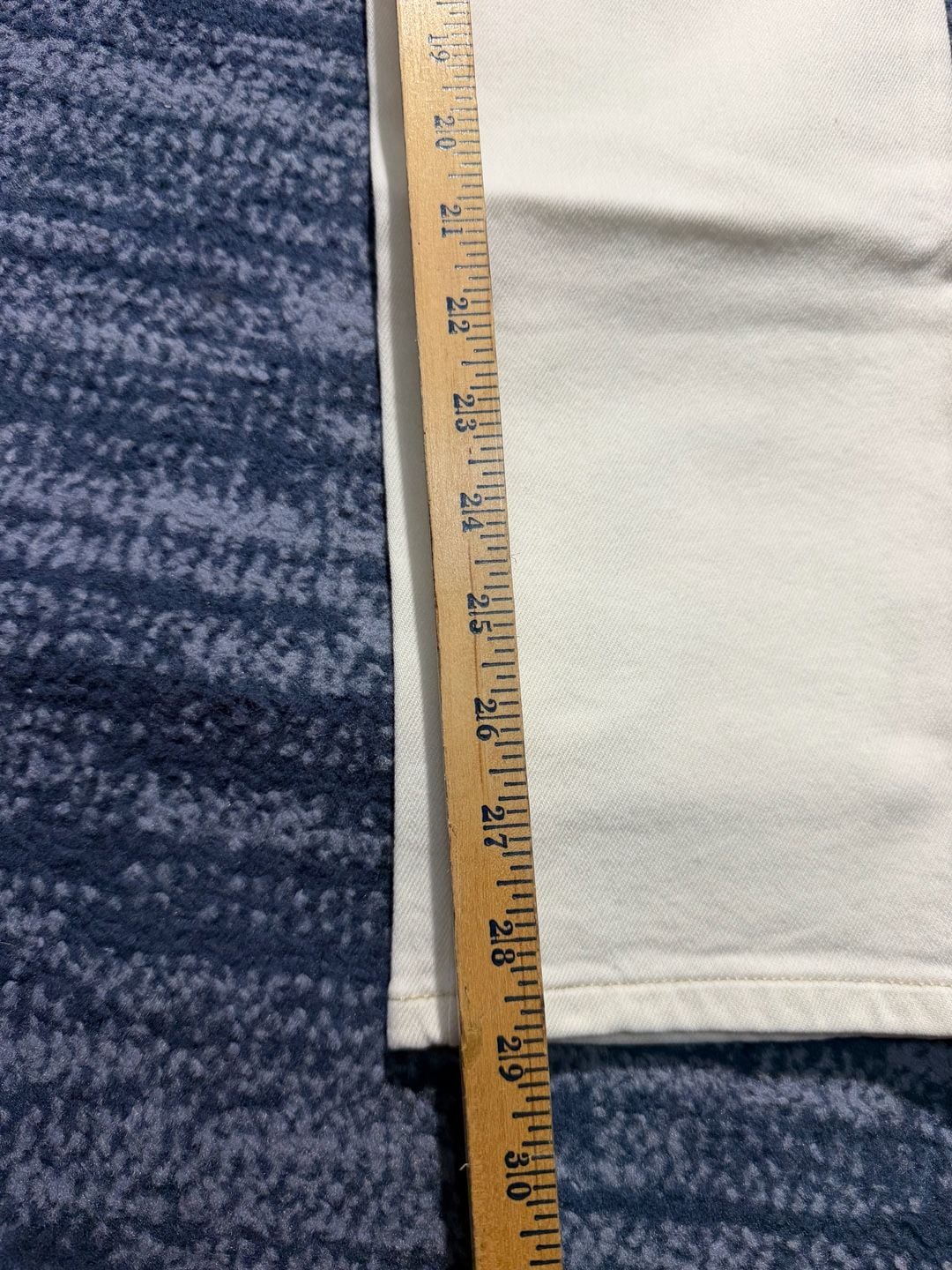 Gap Straight Jeans White 27/4 R New with Tags 17