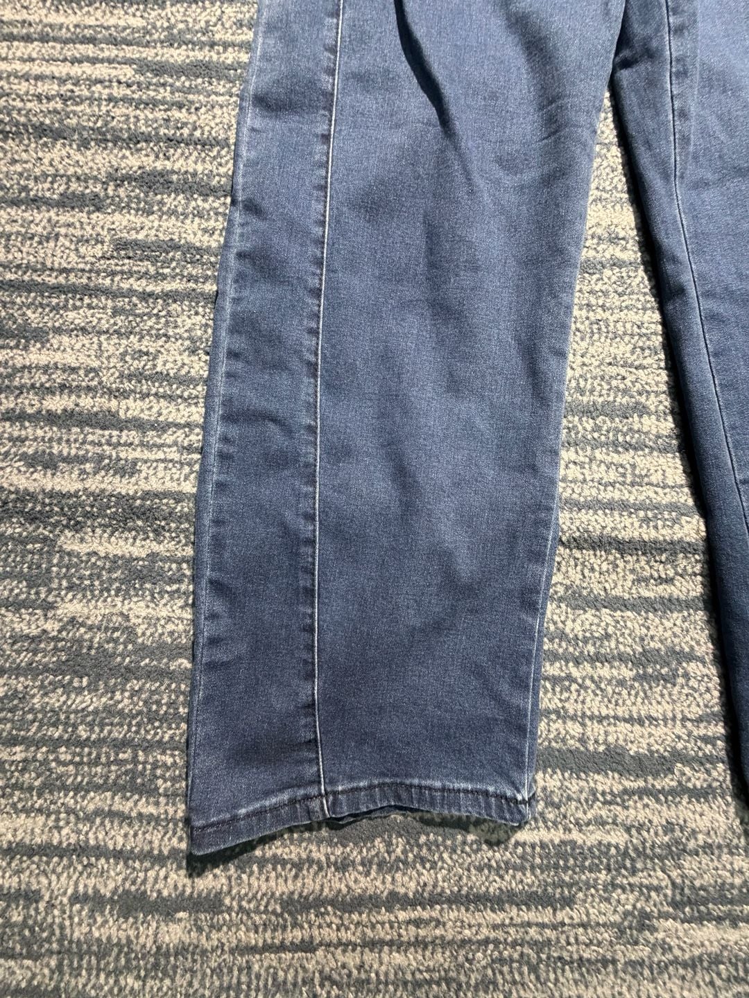 Luvamia Wide Leg Jeans Dark Blue Denim 3