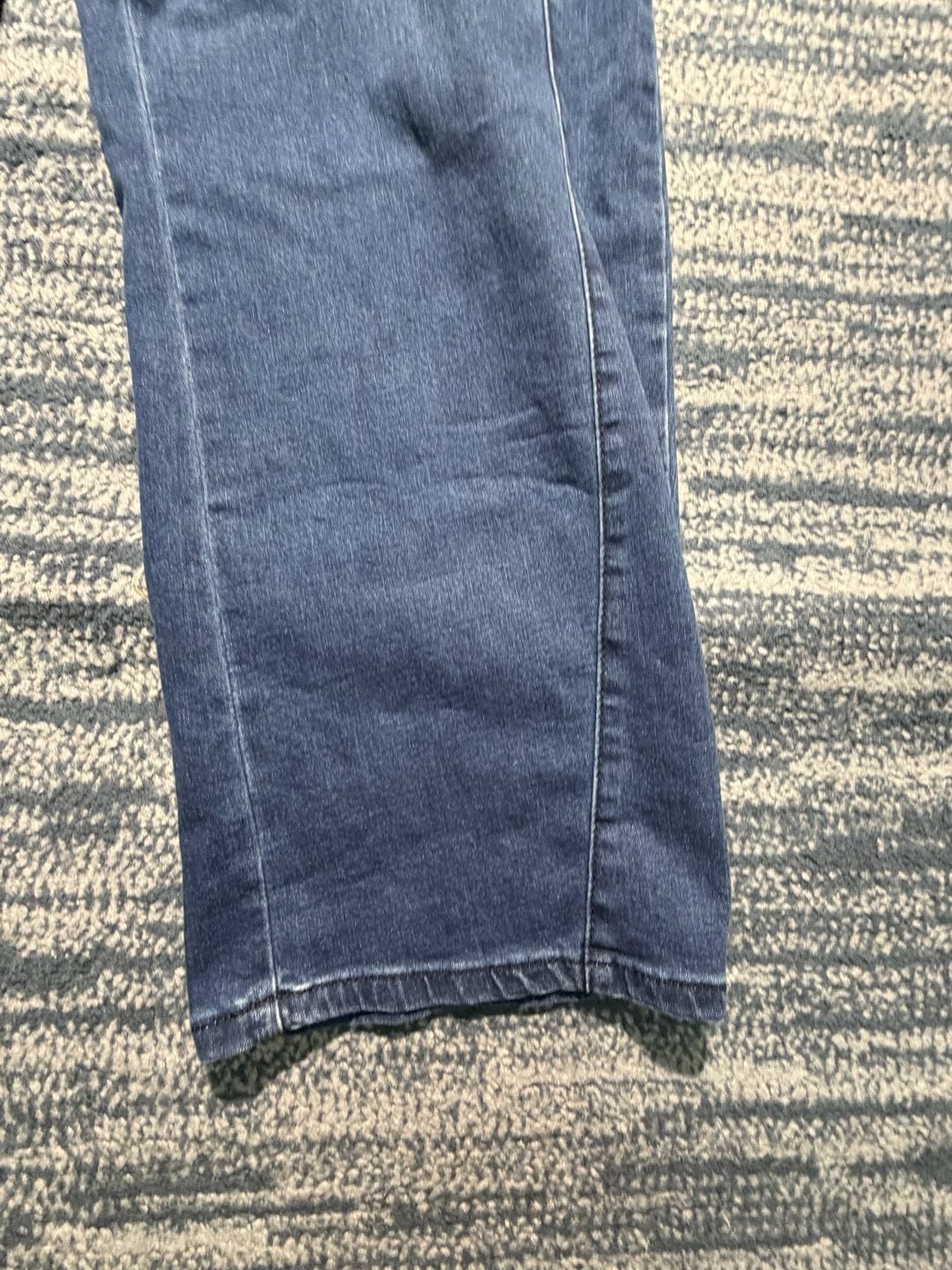 Luvamia Wide Leg Jeans Dark Blue Denim 7