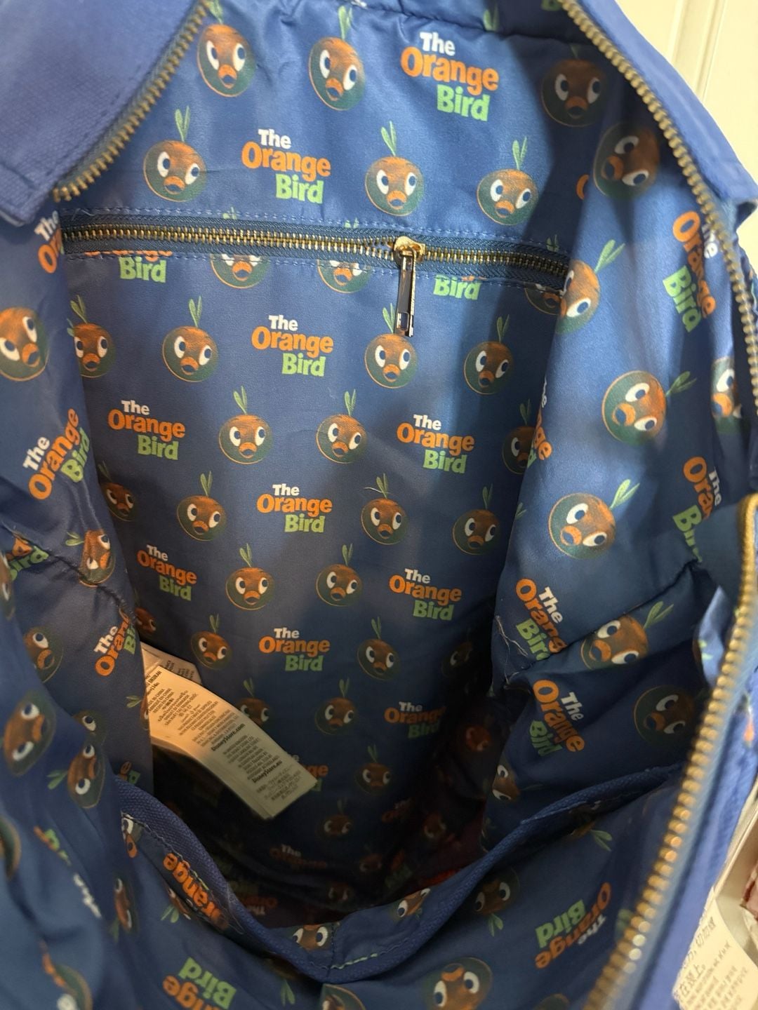 Disney The Orange Bird Epcot Canvas Tote Bag 4