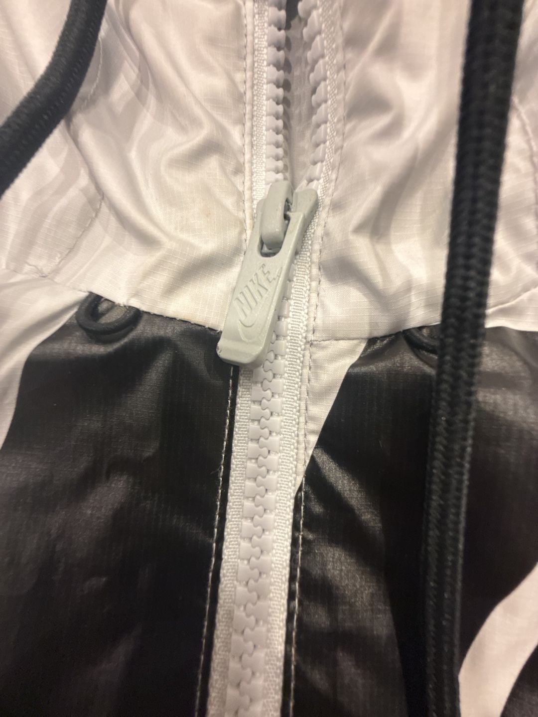 Nike Windrunner GX1 Windbreaker Size XXL Gray Full Zip Hooded Jacket 4