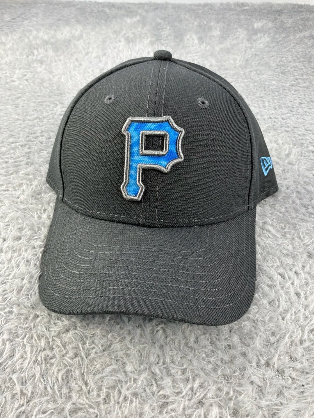 Youth New Era Pittsburgh Pirates Hat Black Blue 2