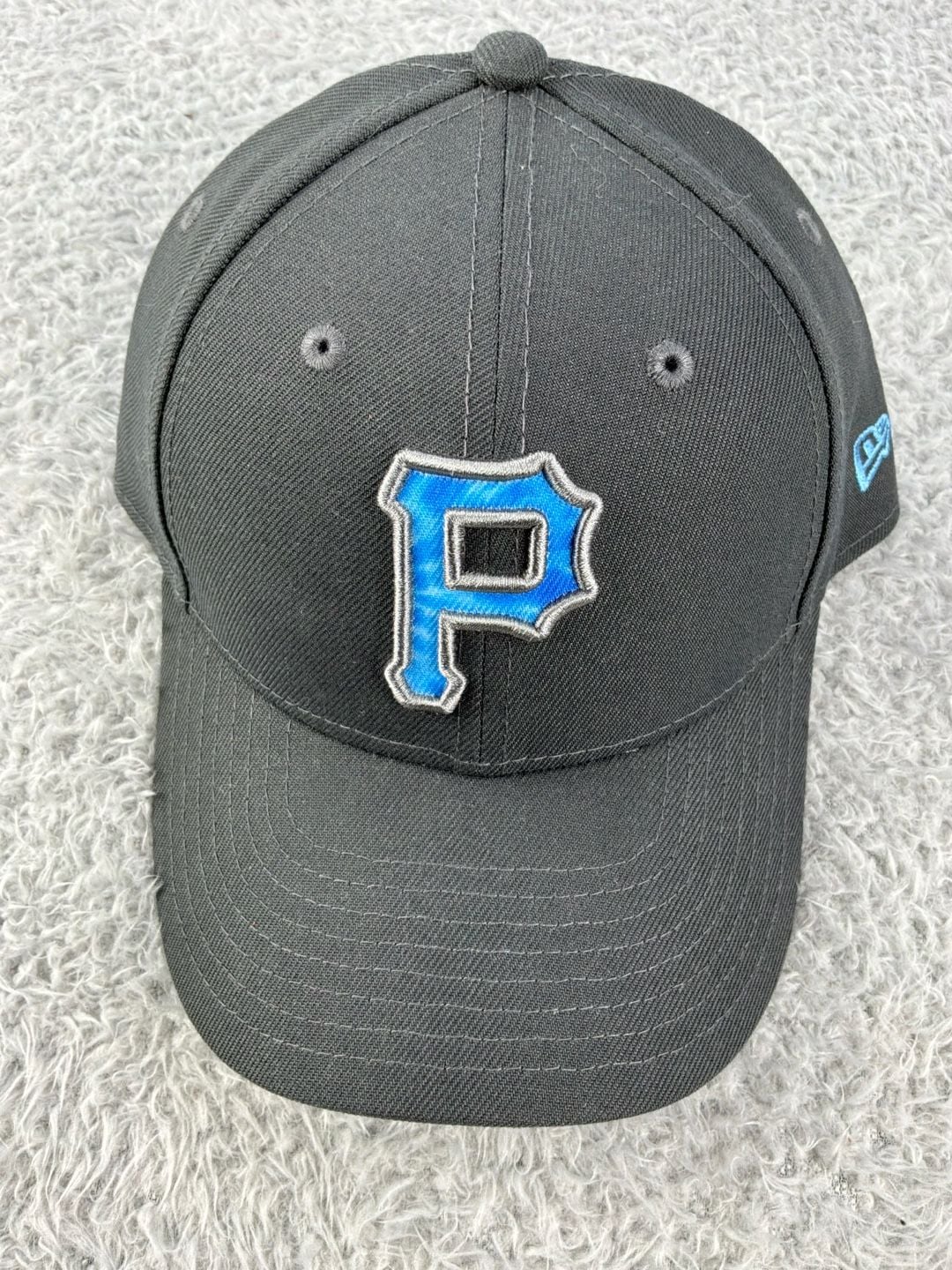 Youth New Era Pittsburgh Pirates Hat Black Blue 3