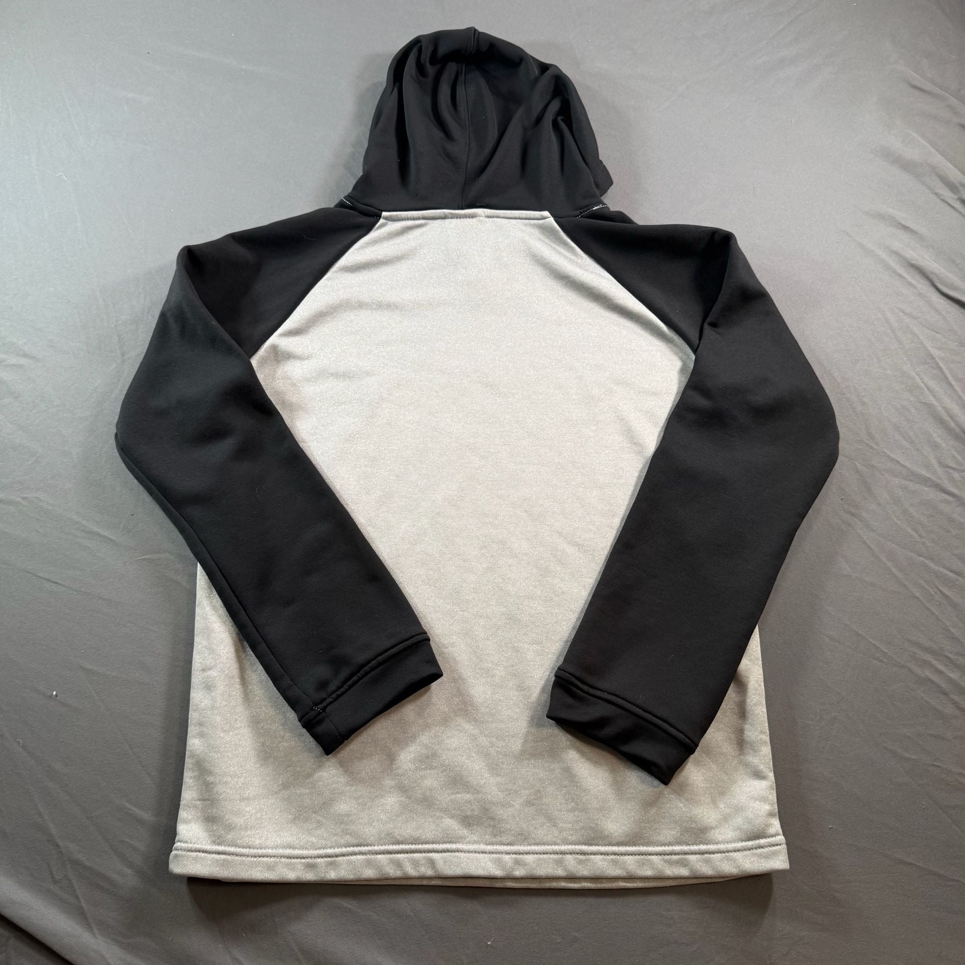 Pittsburgh Steelers NFL Black Gray Performance Hoodie Pullover Youth 7