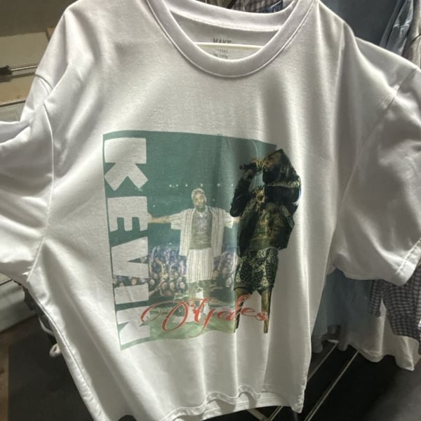 Make Market Kevin Gates Graphic T-Shirt Size 3XL White