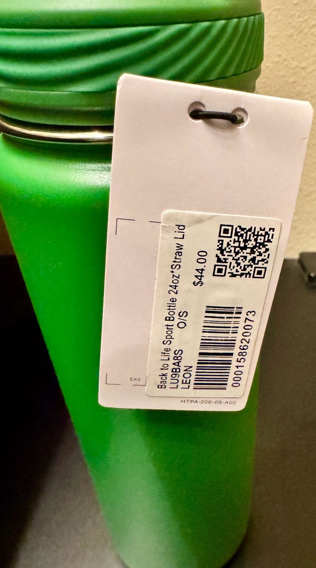 Lululemon Back to Life Sport Bottle 24oz Straw Lid Leon Green NWT 5