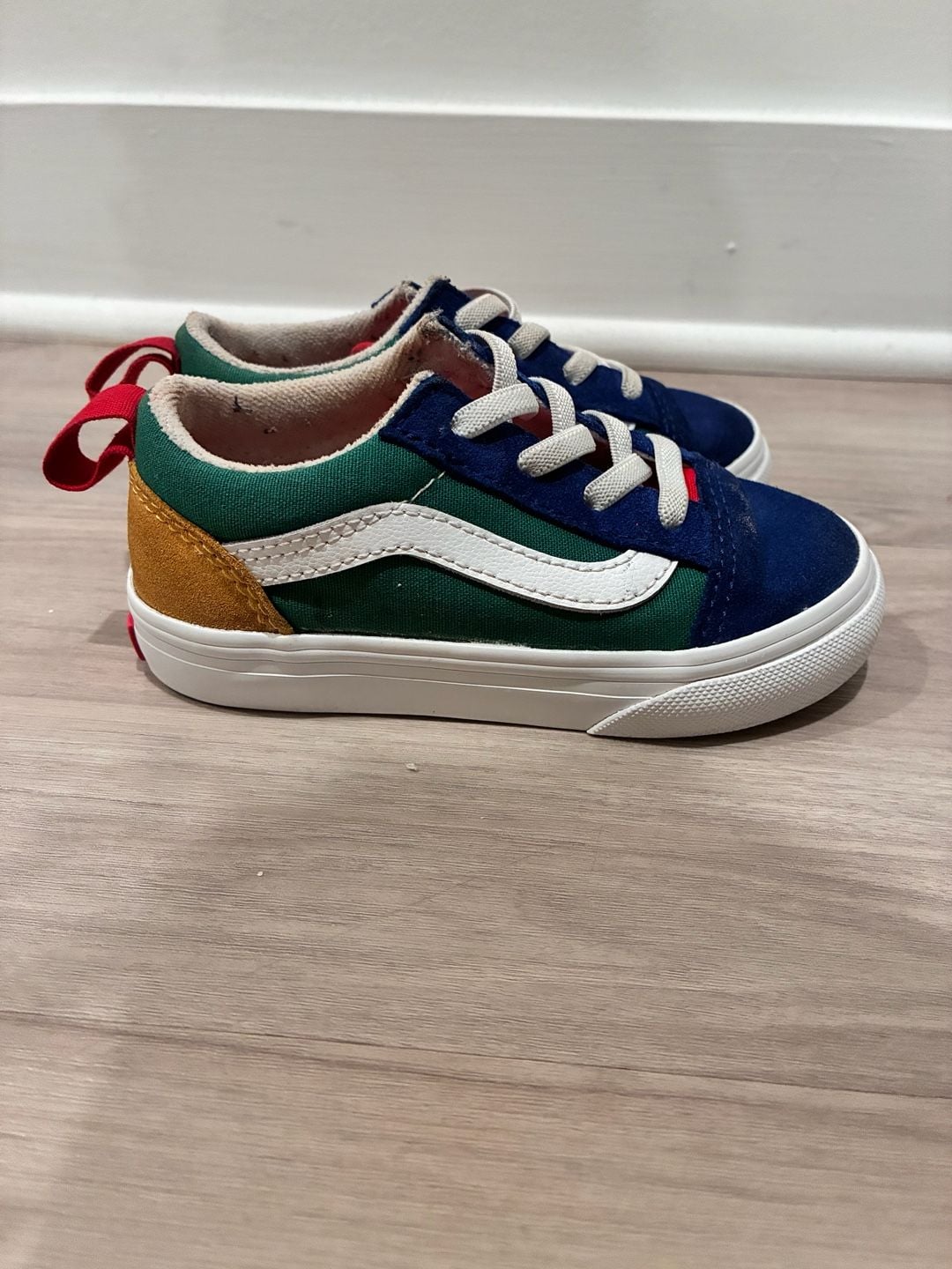 Vans Old Skool Yacht Club Toddler Sneakers Sz 8 2