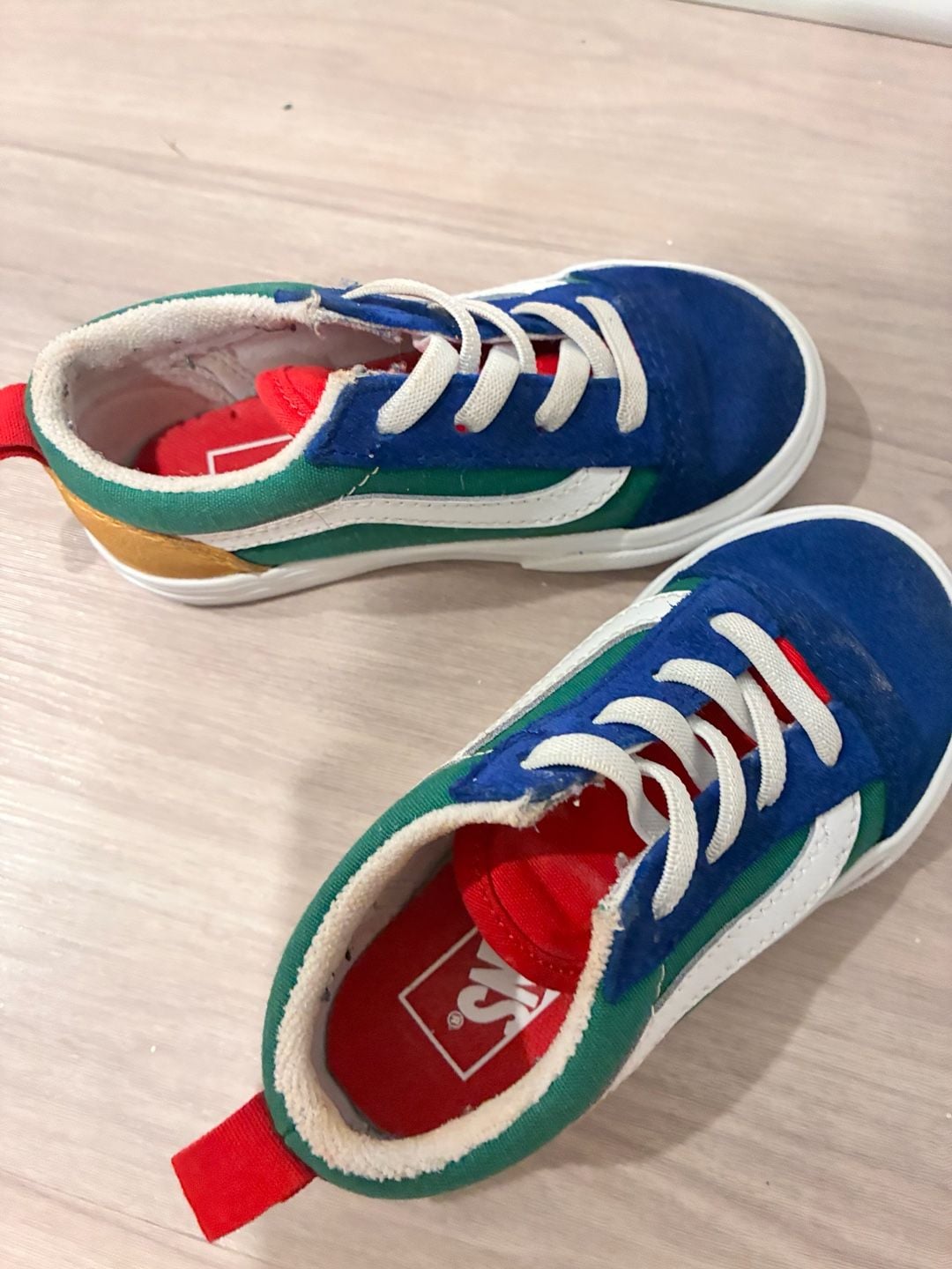 Vans Old Skool Yacht Club Toddler Sneakers Sz 8 4