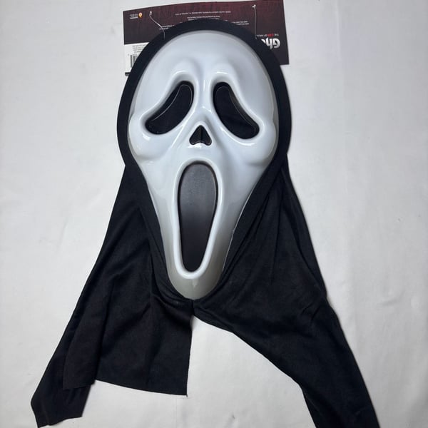 Scream Ghostface Mask Halloween Costume Horror Fun World