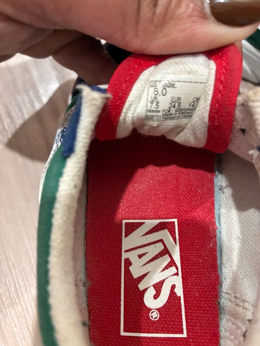 Vans Old Skool Yacht Club Toddler Sneakers Sz 8 8