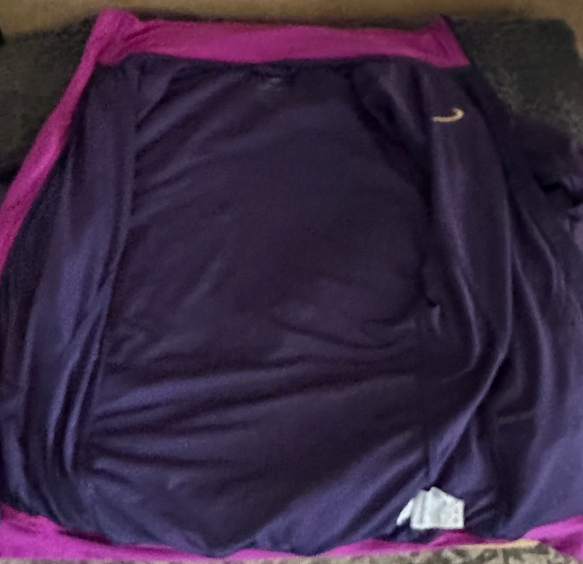 Nike Dri-FIT Full-Zip Jacket Purple Pink Women's Medium 4