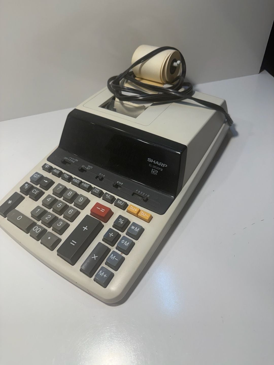 Sharp EL-2630PIII 12-Digit Printing Calculator 2