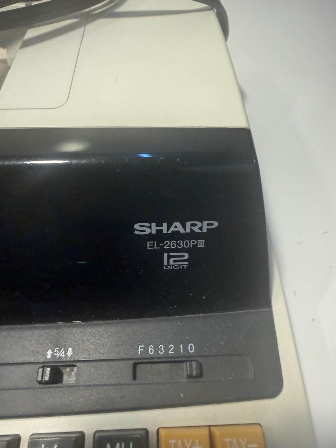 Sharp EL-2630PIII 12-Digit Printing Calculator 3