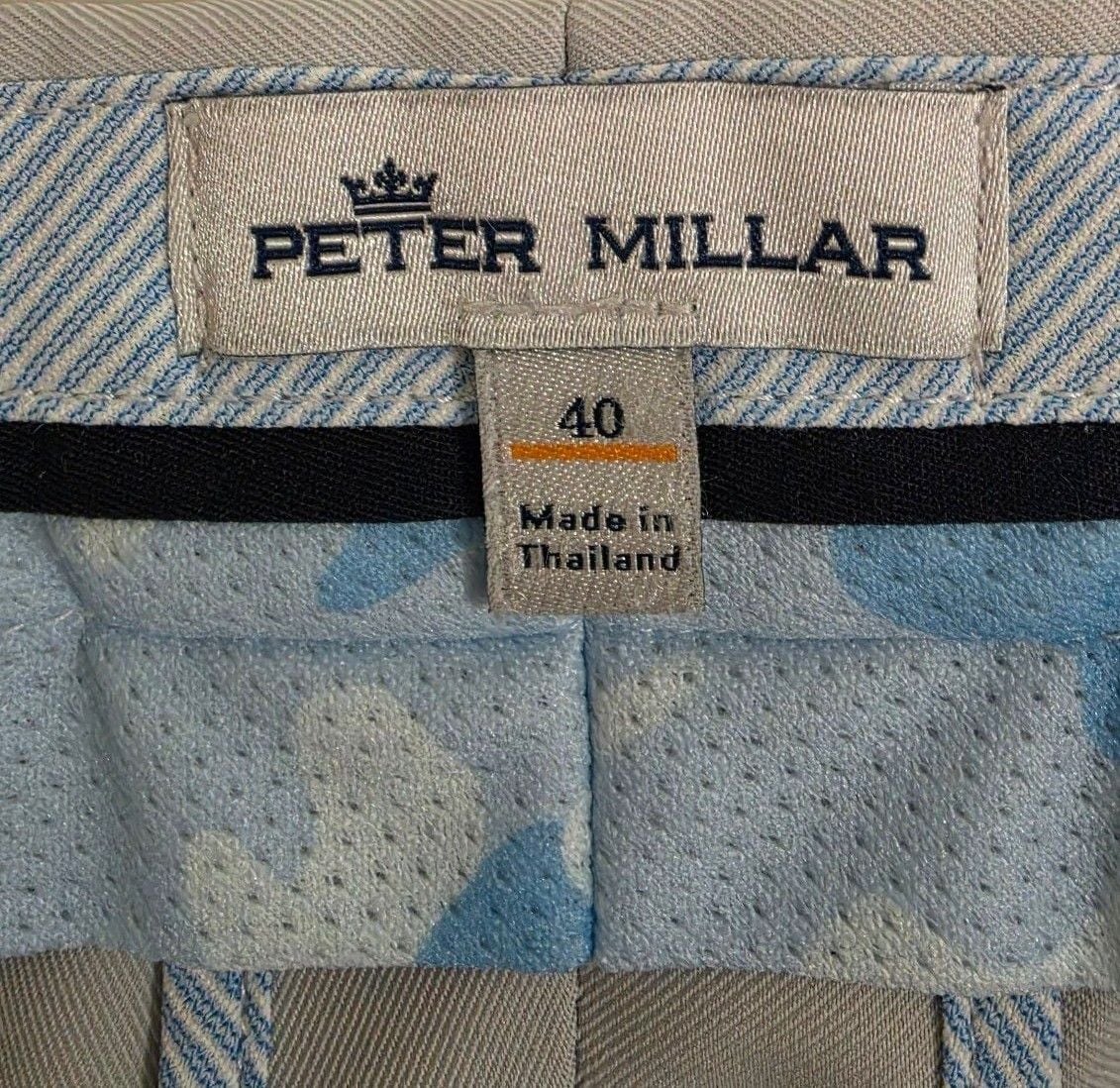 Peter Millar Shorts Size 40 XXLBeige Golf Performance 5