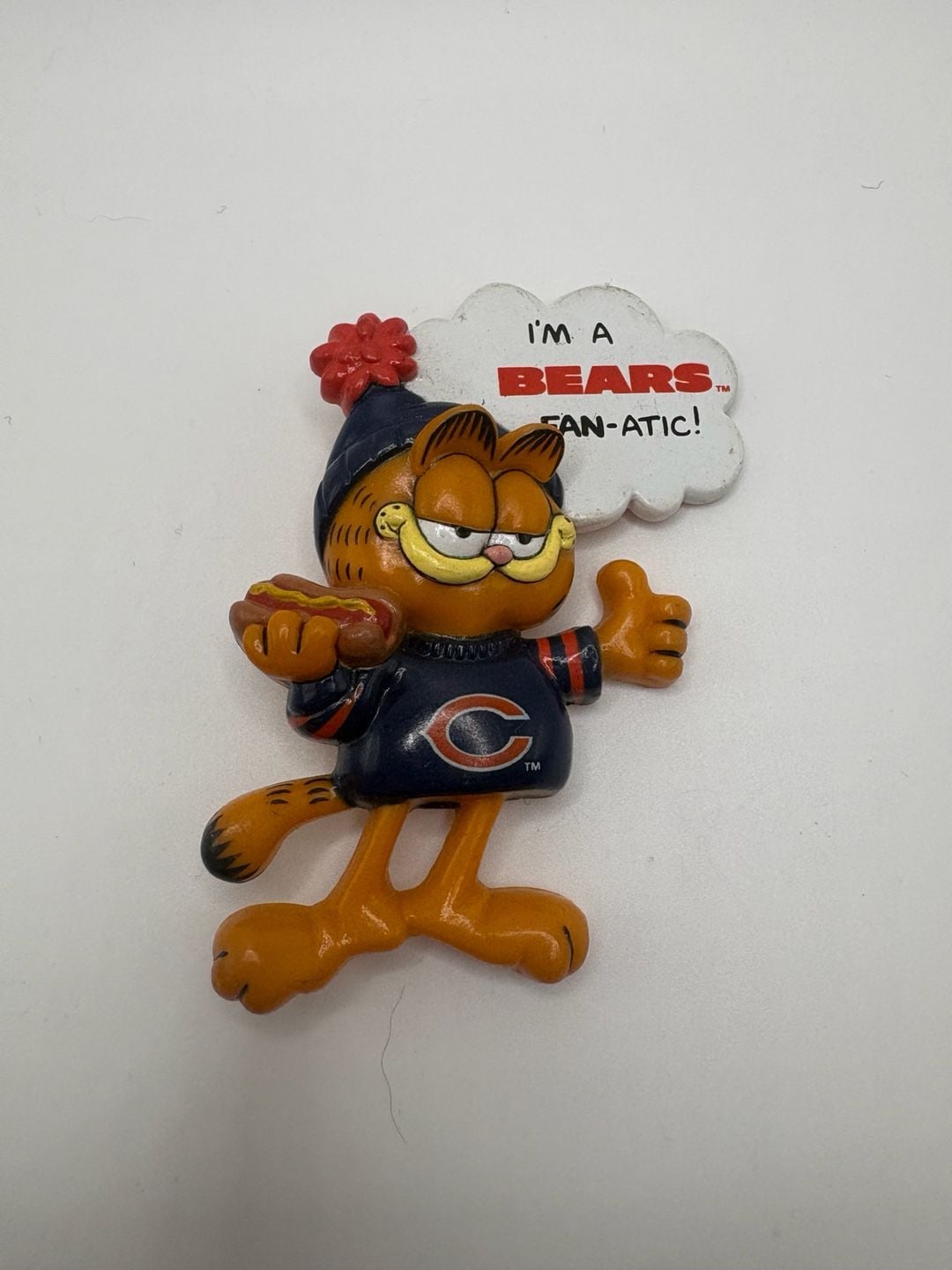 Garfield Chicago Bears Fan-Atic Vintage Pin 1