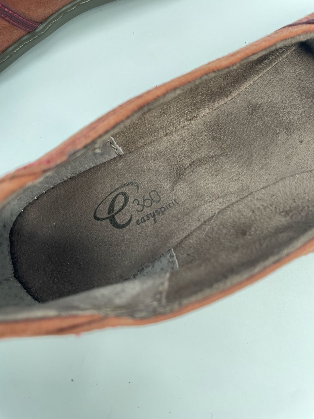 Easy Spirit E360 Suede Ballet Flats Brown 7